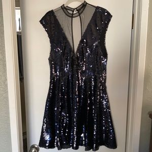 FREE PEOPLE SEQUIN DRESS